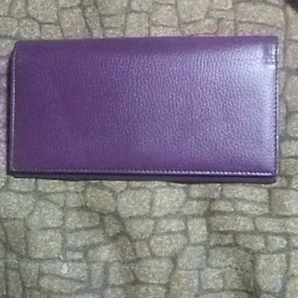Purple wallet